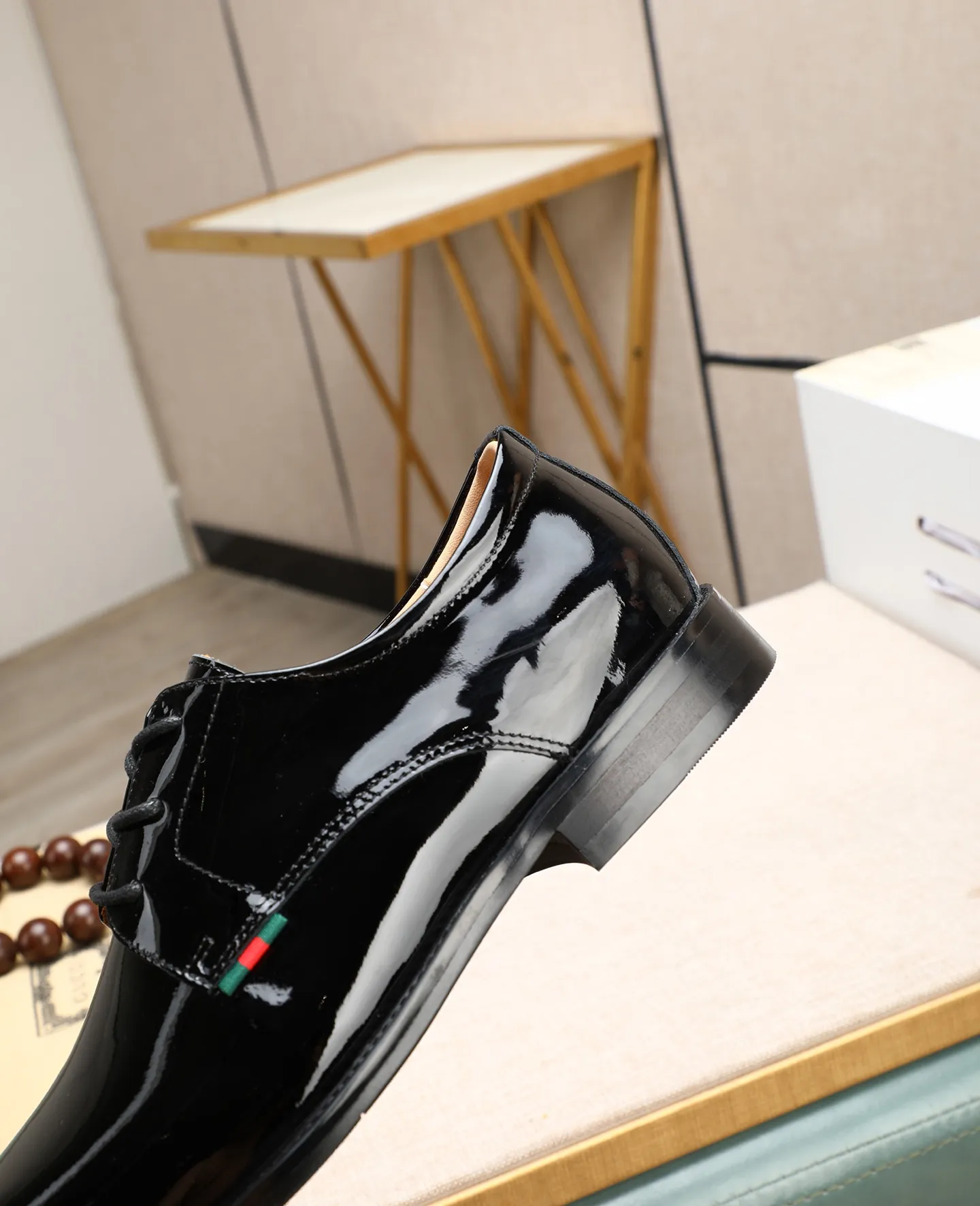 Men's shoes 💰520 📛📛Original (water-dyed cow lining) GUCCI official website formal shoes🌀 Italian 🇮🇹Imported cowhide➕Top imported water-dyed cowhide lining💋Finely handmade Original bottom, the real thing looks better when photographed in person Standard size 38-44